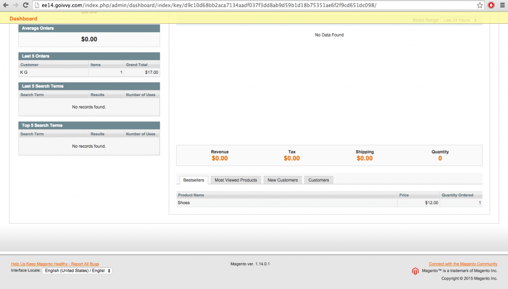 Magento Enterprise 1.14