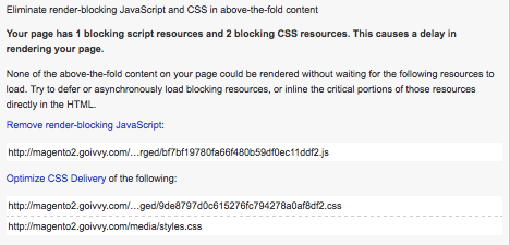 Magento 2 Performance Optimisation | Eliminate render-blocking JavaScript and CSS in above-the-fold content | Goivvy.com
