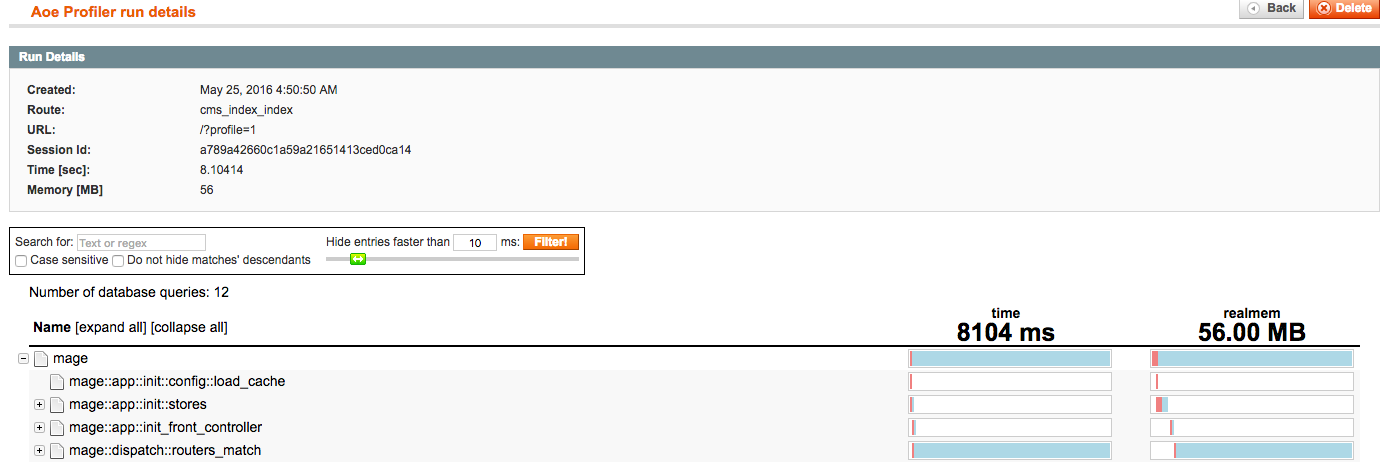 8s to 0.8s TTFB optimization | AOE_Profiler | Goivvy.com