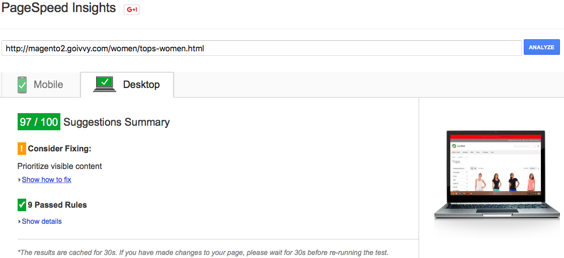 Magento 2 Google Page Speed 90% | Goivvy.com