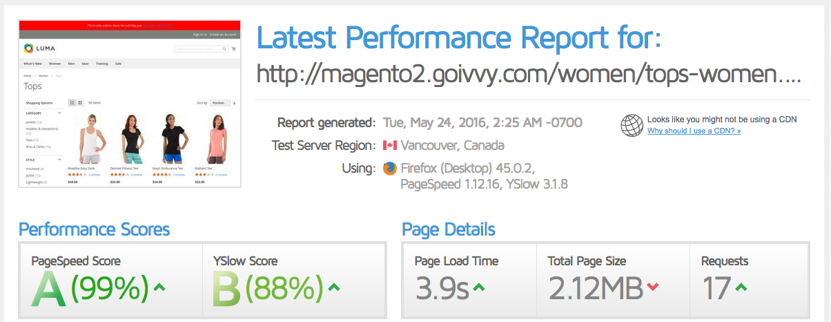 Magento 2 Google Page Speed 90% | Gtmetrix.com Score | Goivvy.com