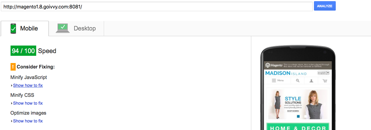 Eliminate render-blocking Javascript in above-the-fold content | Final Google PageSpeed Score | Goivvy.com