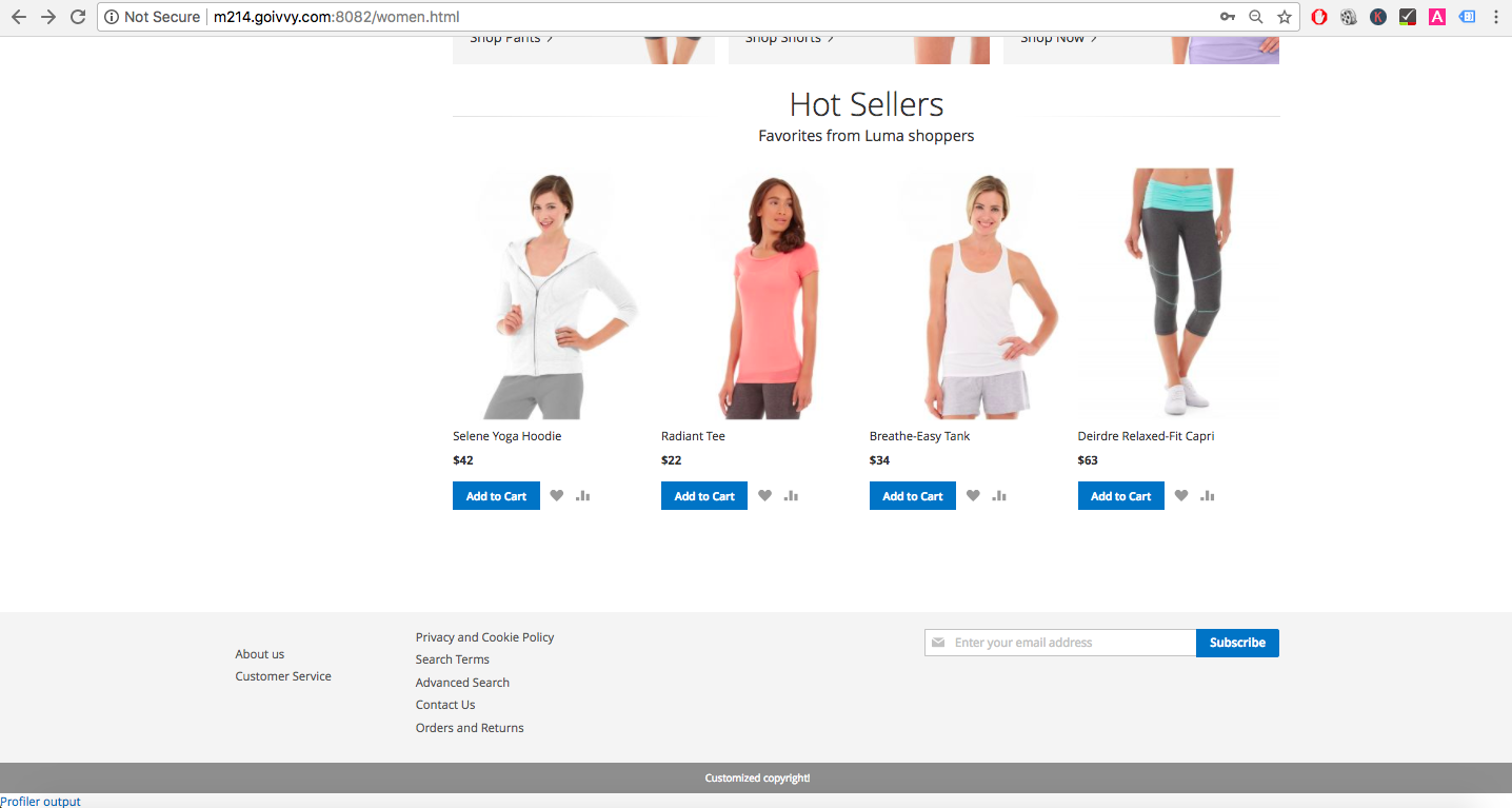Magento 2 Category Page