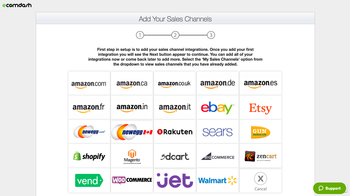 Multichannel Support