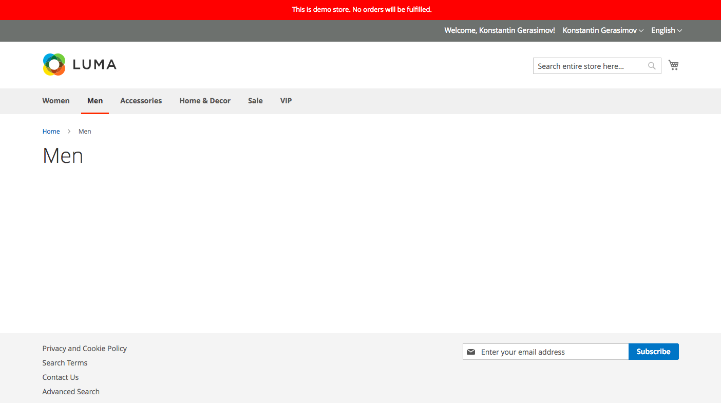 Magento 2 Empty Page After Migration