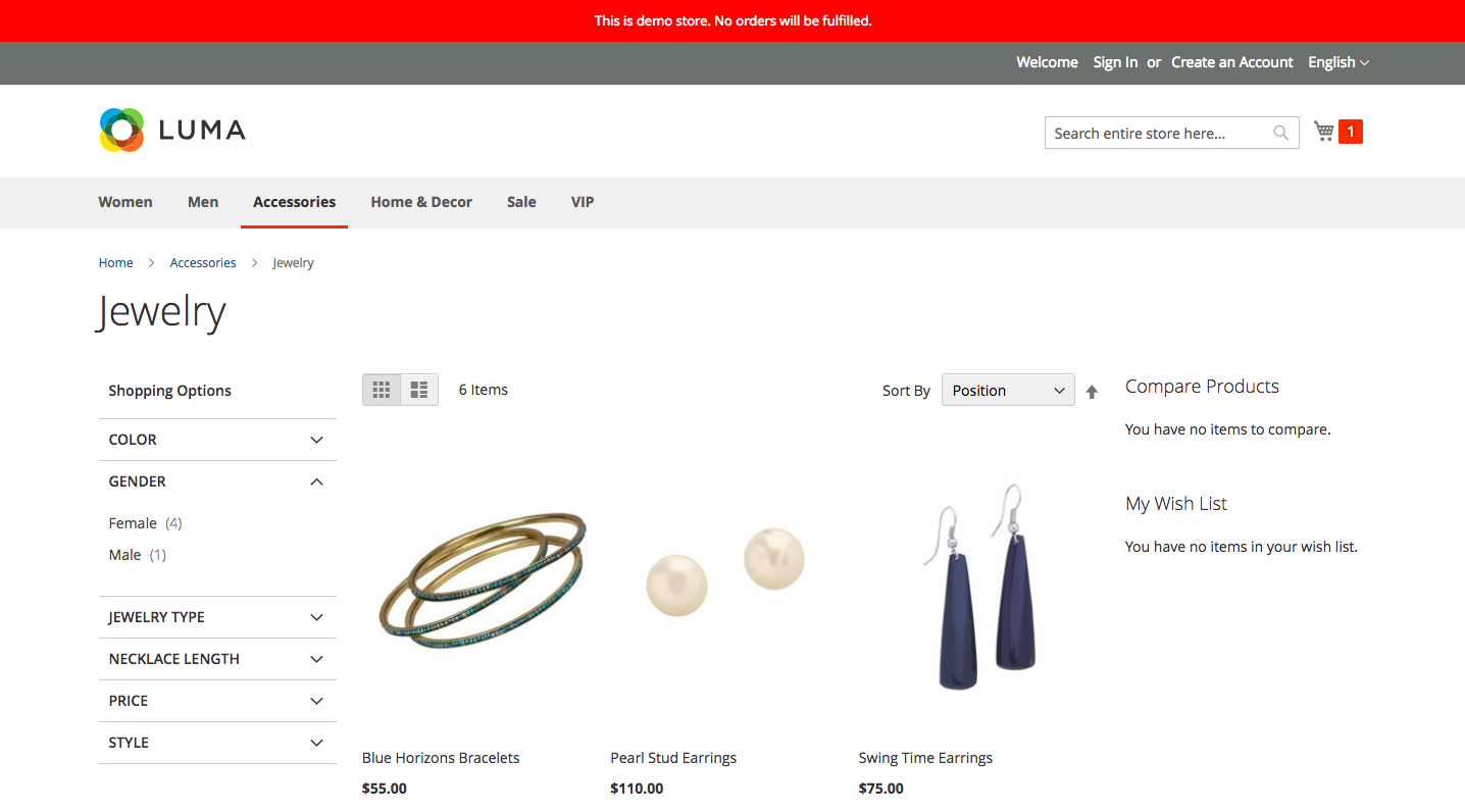 Magento 2 With Migrated Products