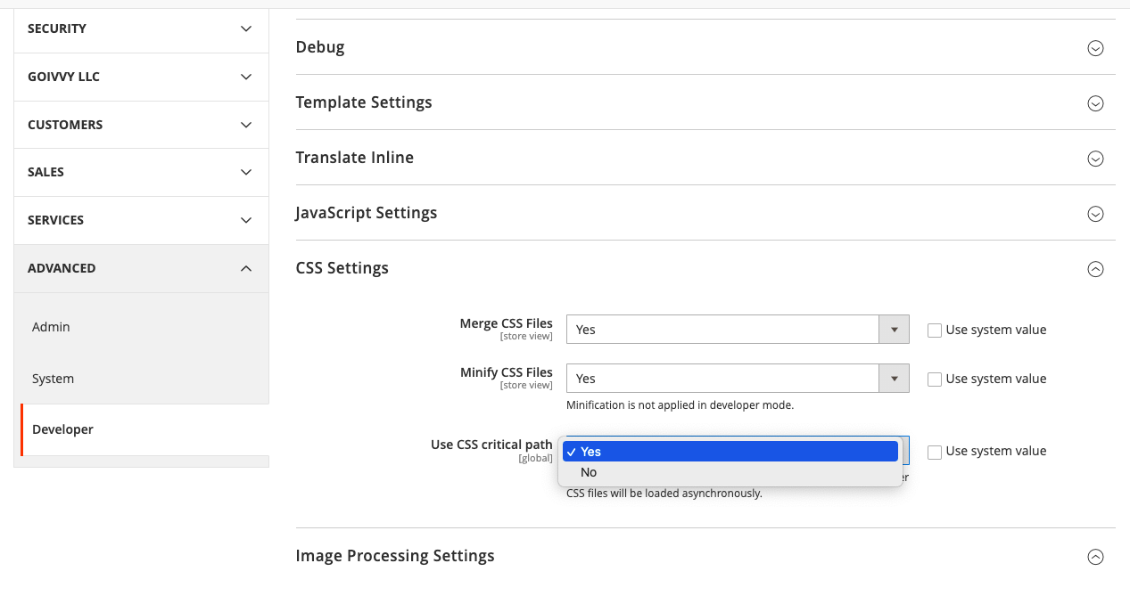 Use CSS critical path Use CSS critical path