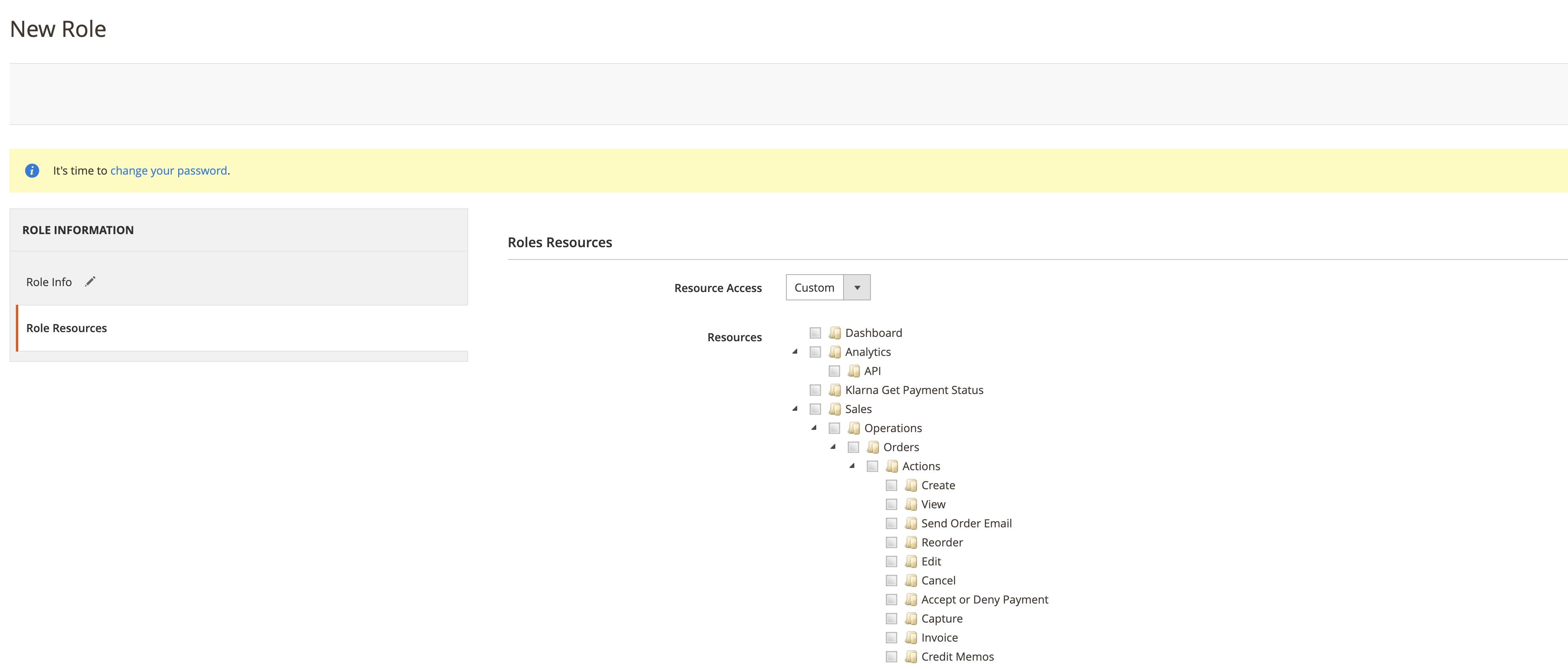 Custom User Access
