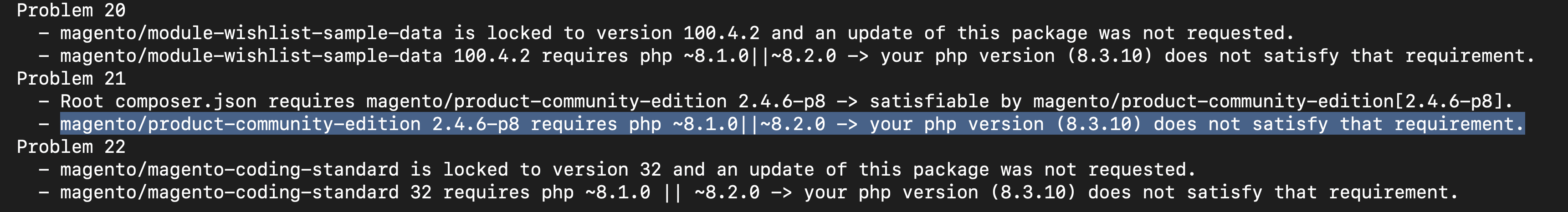 Magento Upgrade Error