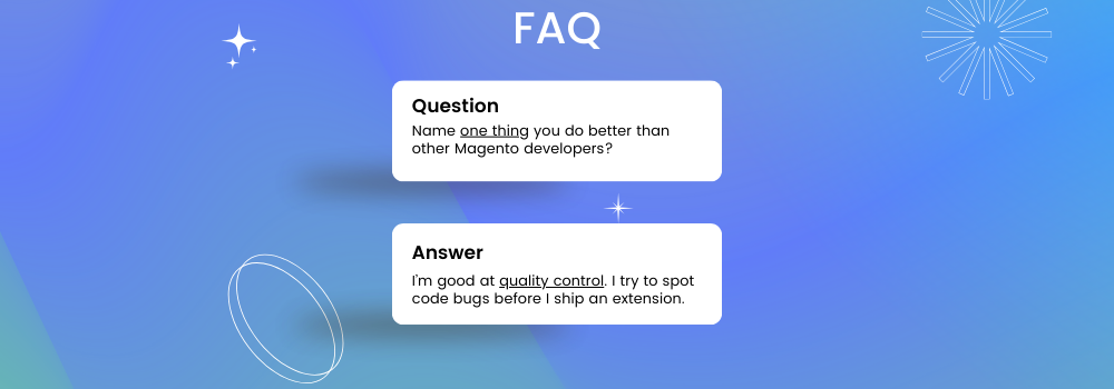 FAQs FAQs