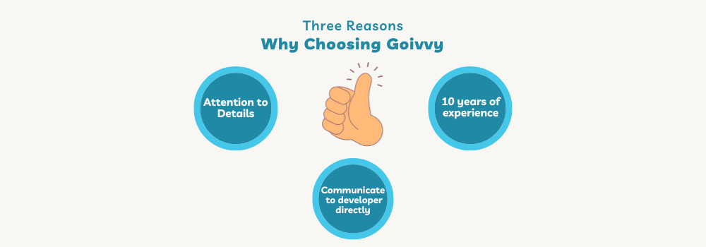 Why choose Goivvy?